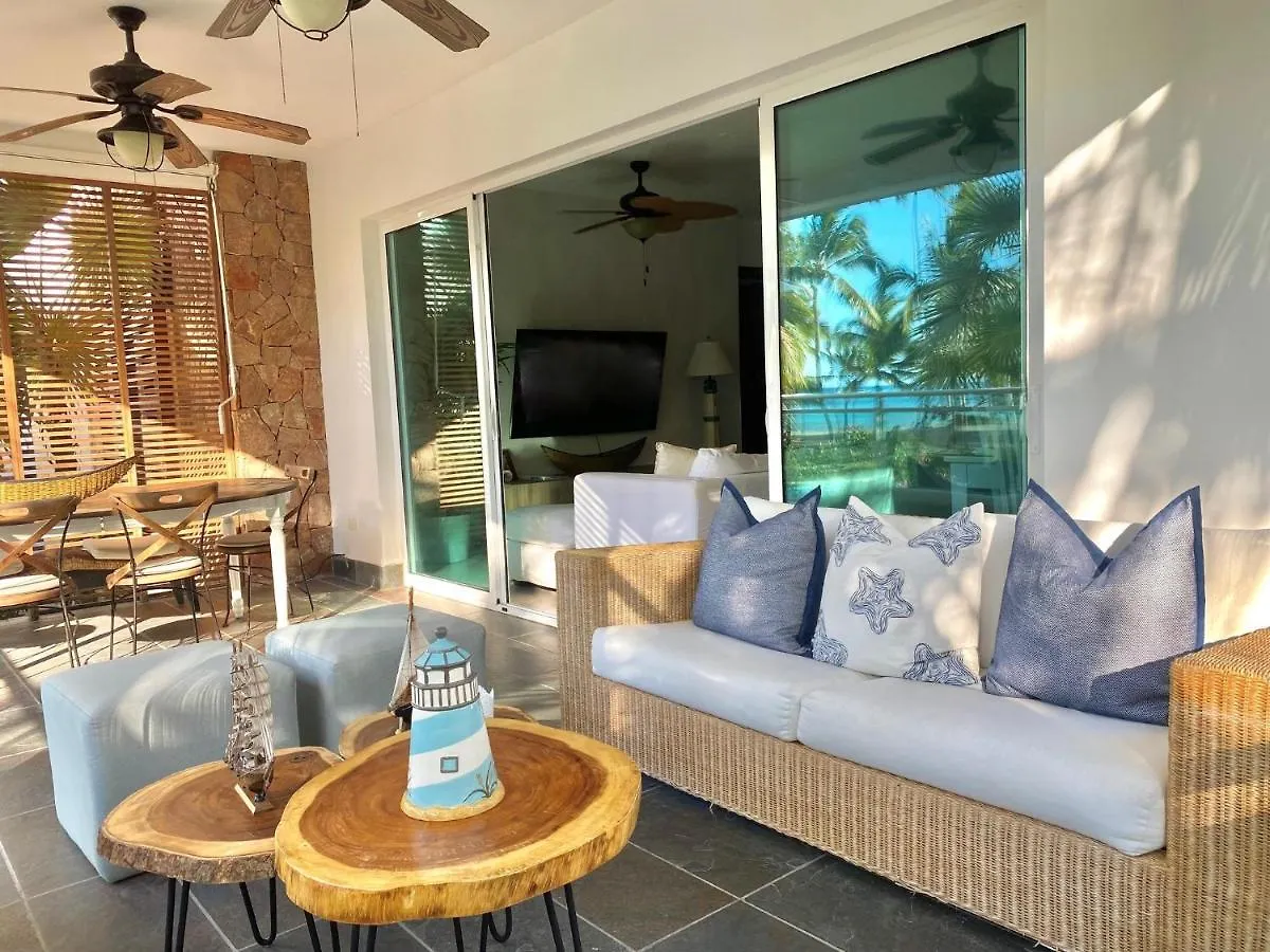 Stunning Beachfront Condo With Private Beach, Las Terrenas-El Limon 0*,